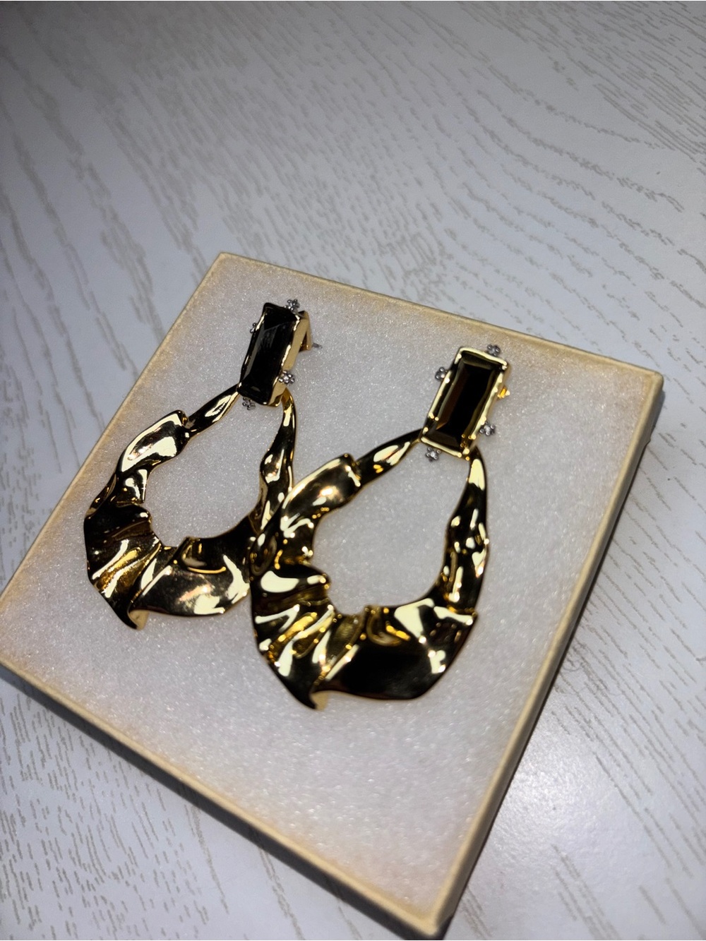 Alexis Bittar Gold Sculptural Drop Earrings - Women Jewelry